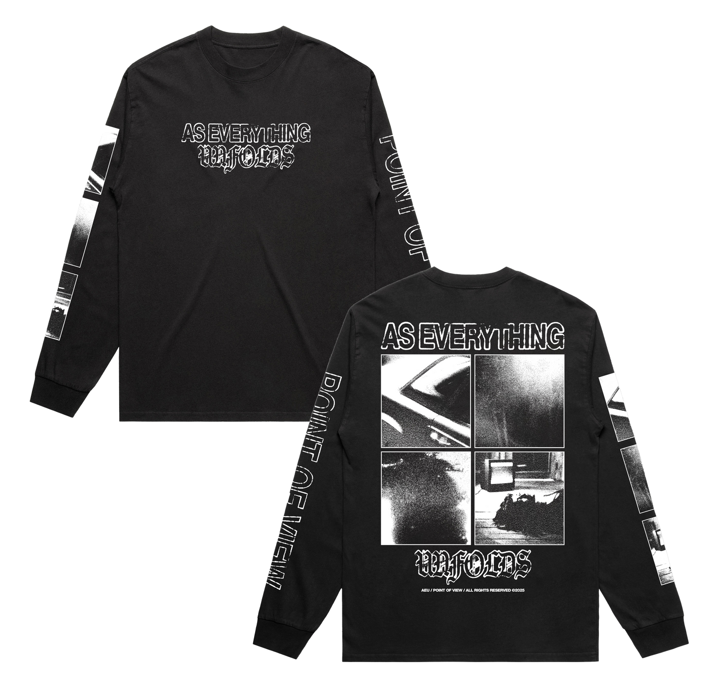 POINT OF VIEW LONG SLEEVE T-SHIRT