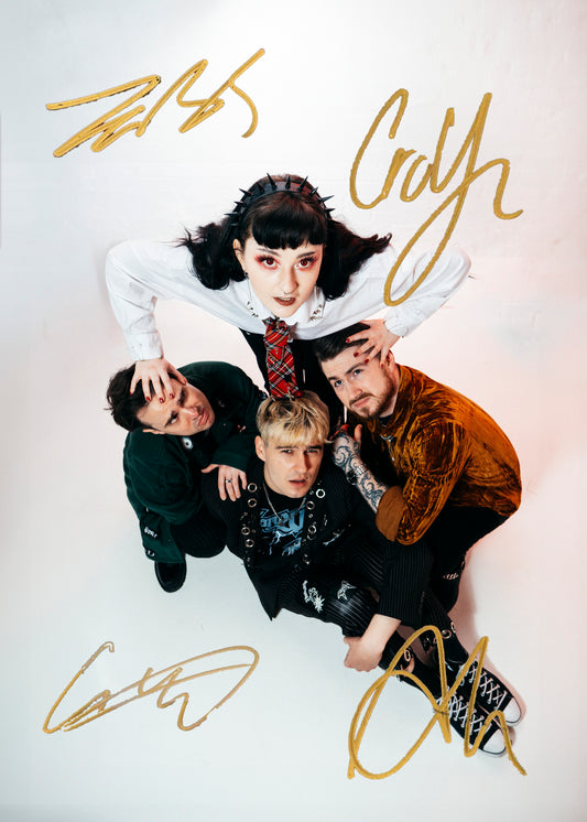 Signed Band Print (A4)