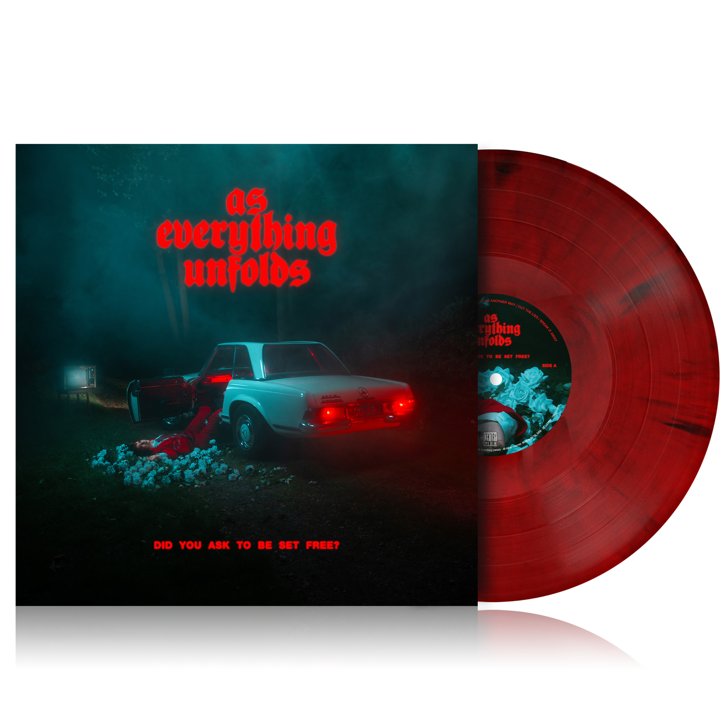 Did You Ask To Be Set Free? Vinyl (Red+Black Marble) *AEU STORE EXCLUSIVE*