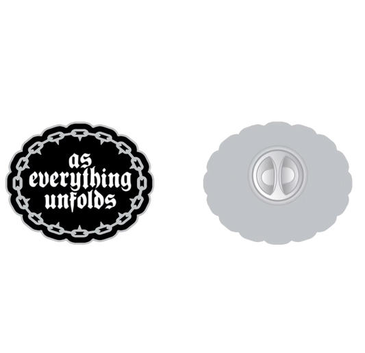 CHAIN LINK PIN BADGE