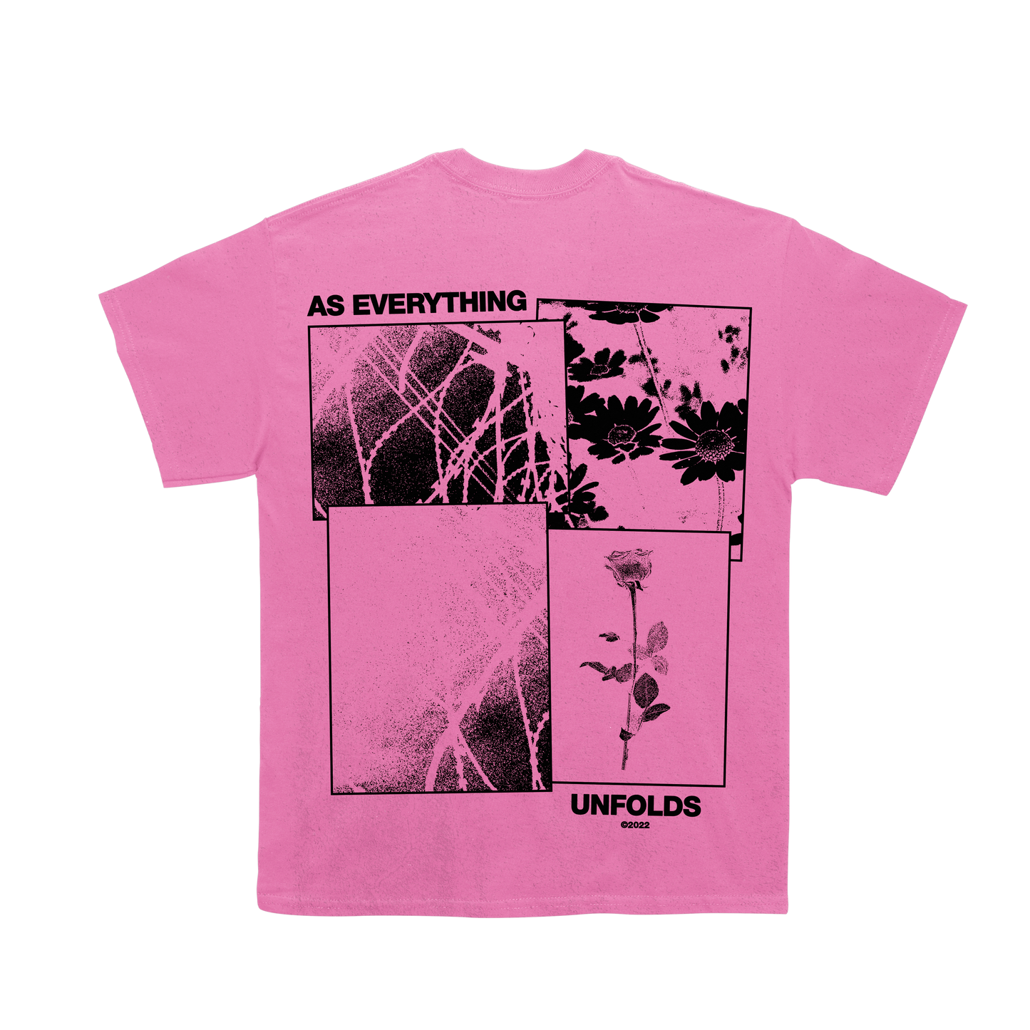 Roses T-shirt (Pink)
